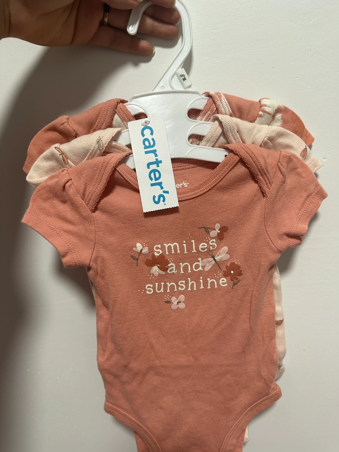 Carter's Baby girl Bodysuits (3-Pack)