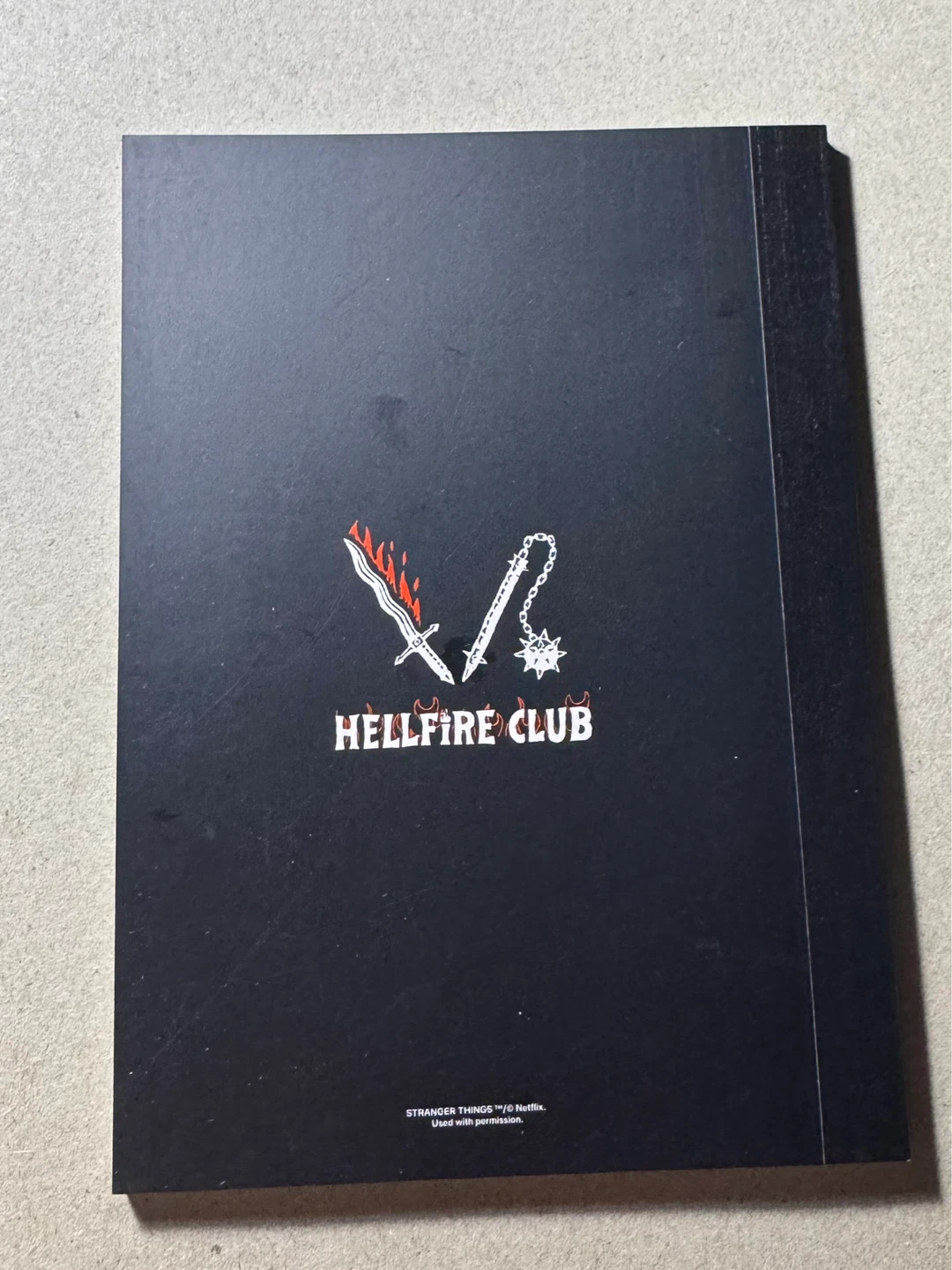 Stranger Things Hellfire Club Blank Notebooks - photo 2