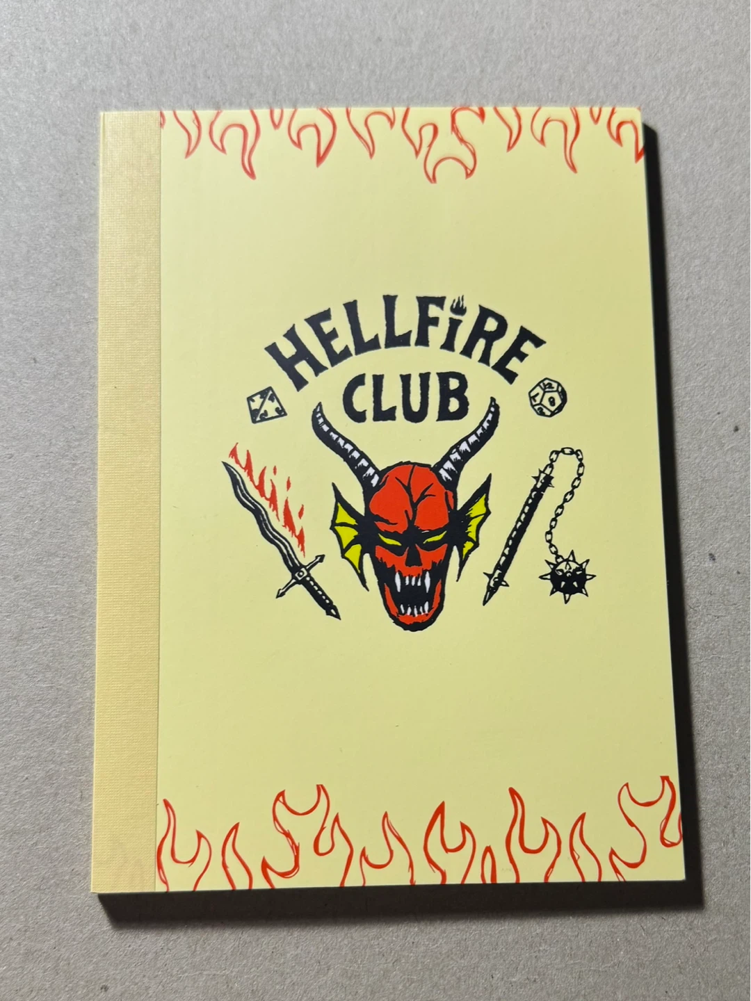 Stranger Things Hellfire Club Blank Notebooks - photo 3