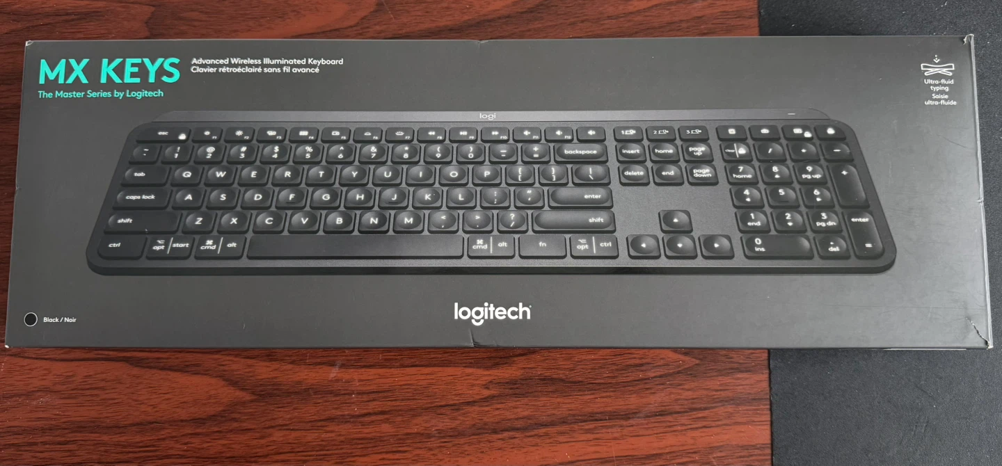 Logitech MX Keys Wireless Illuminated Keyboard