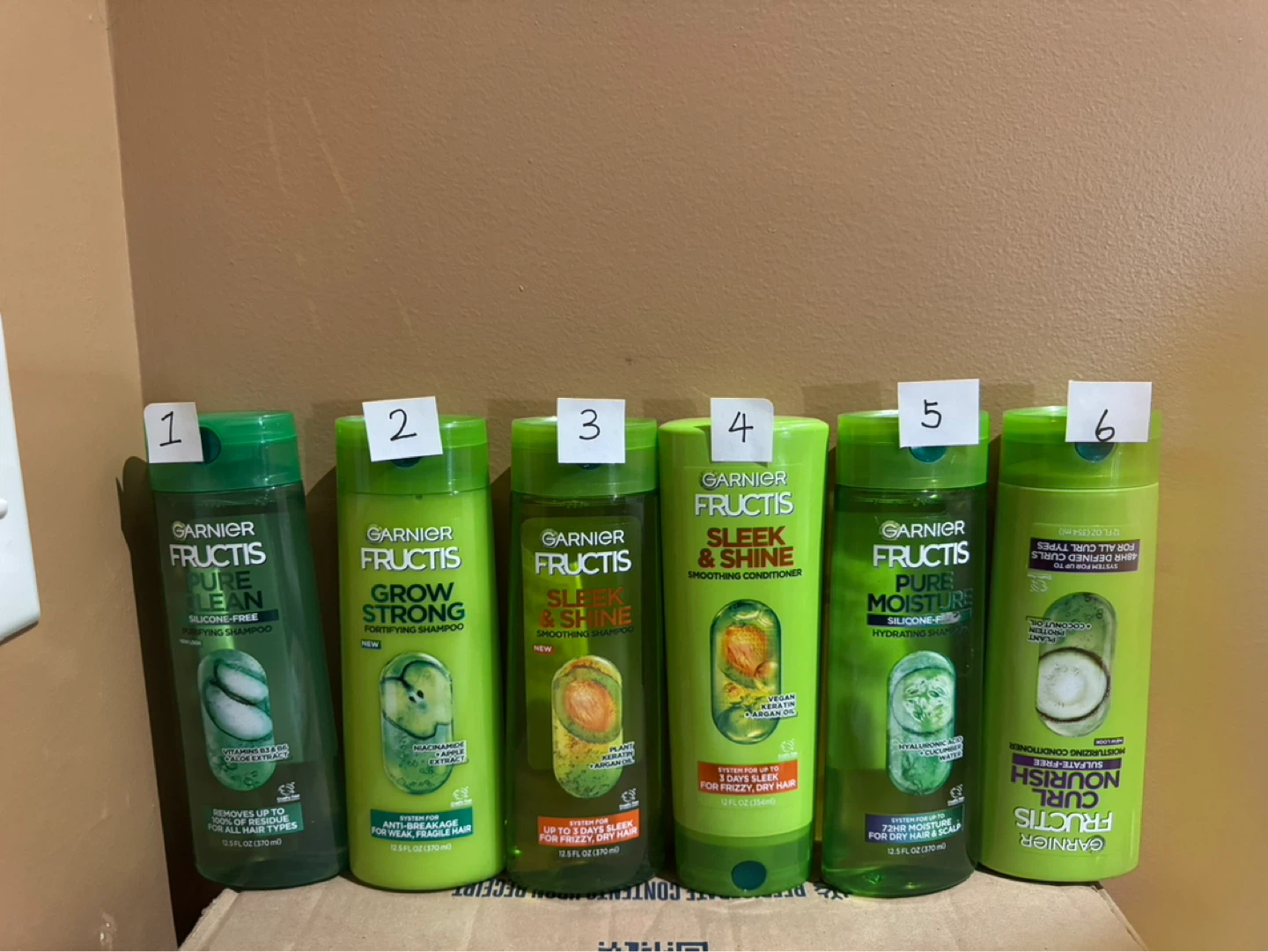 Garnier Fructis Shampoo & Conditioner Set