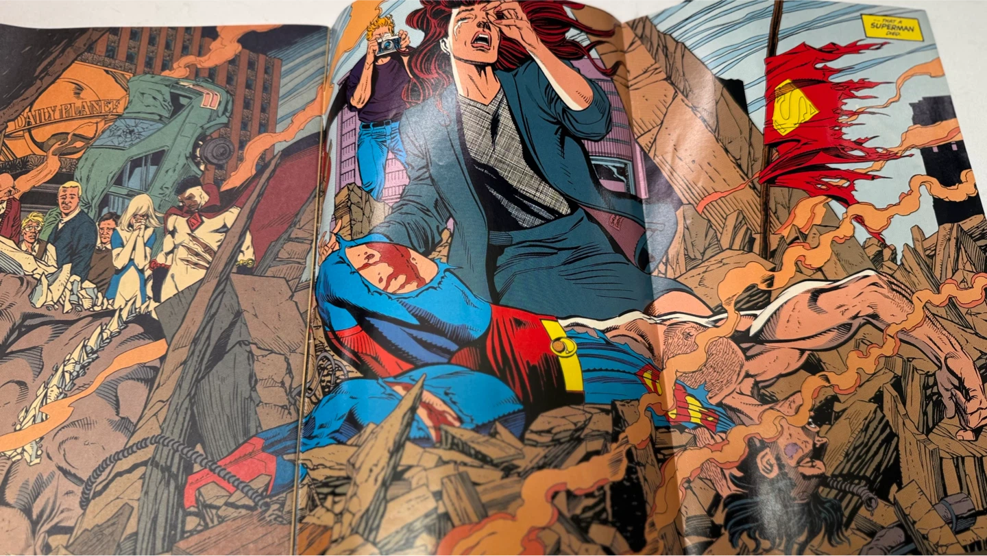 Superman #75, “The Death of Superman" DC Comics-1993 - photo 4