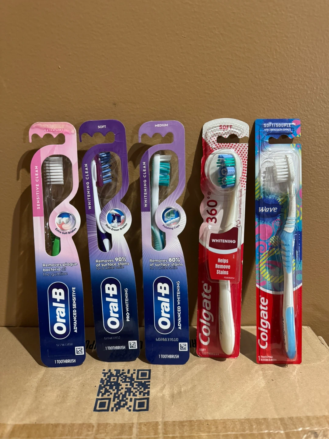 Colgate & Oral-B Toothbrushes