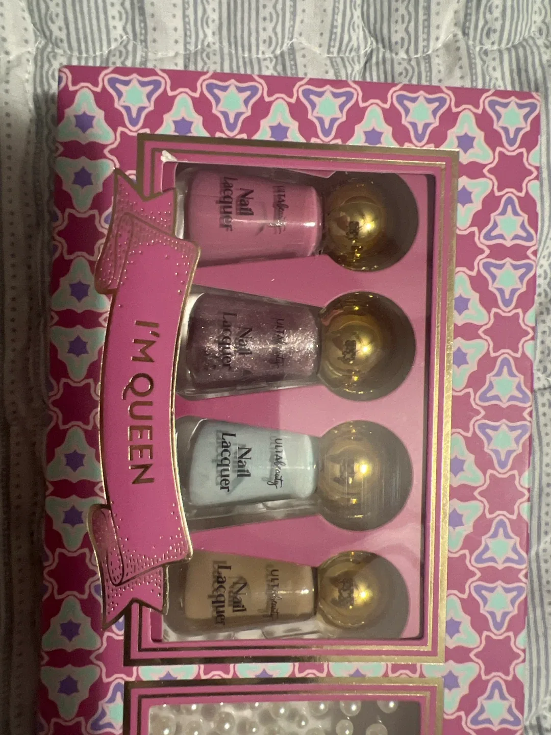 I'm Queen Nail Polish Set with Pearls - photo 2