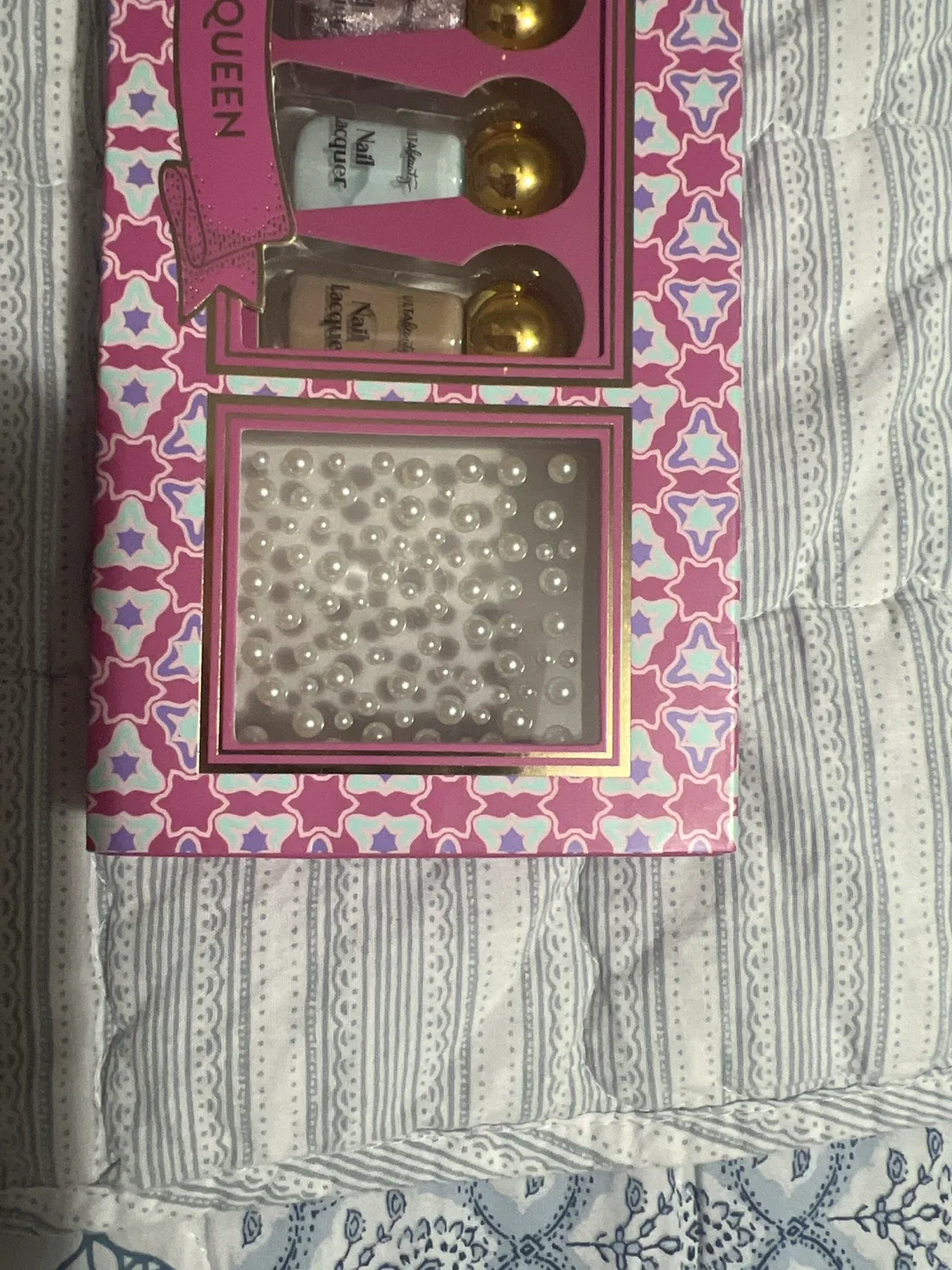 I'm Queen Nail Polish Set with Pearls - photo 3
