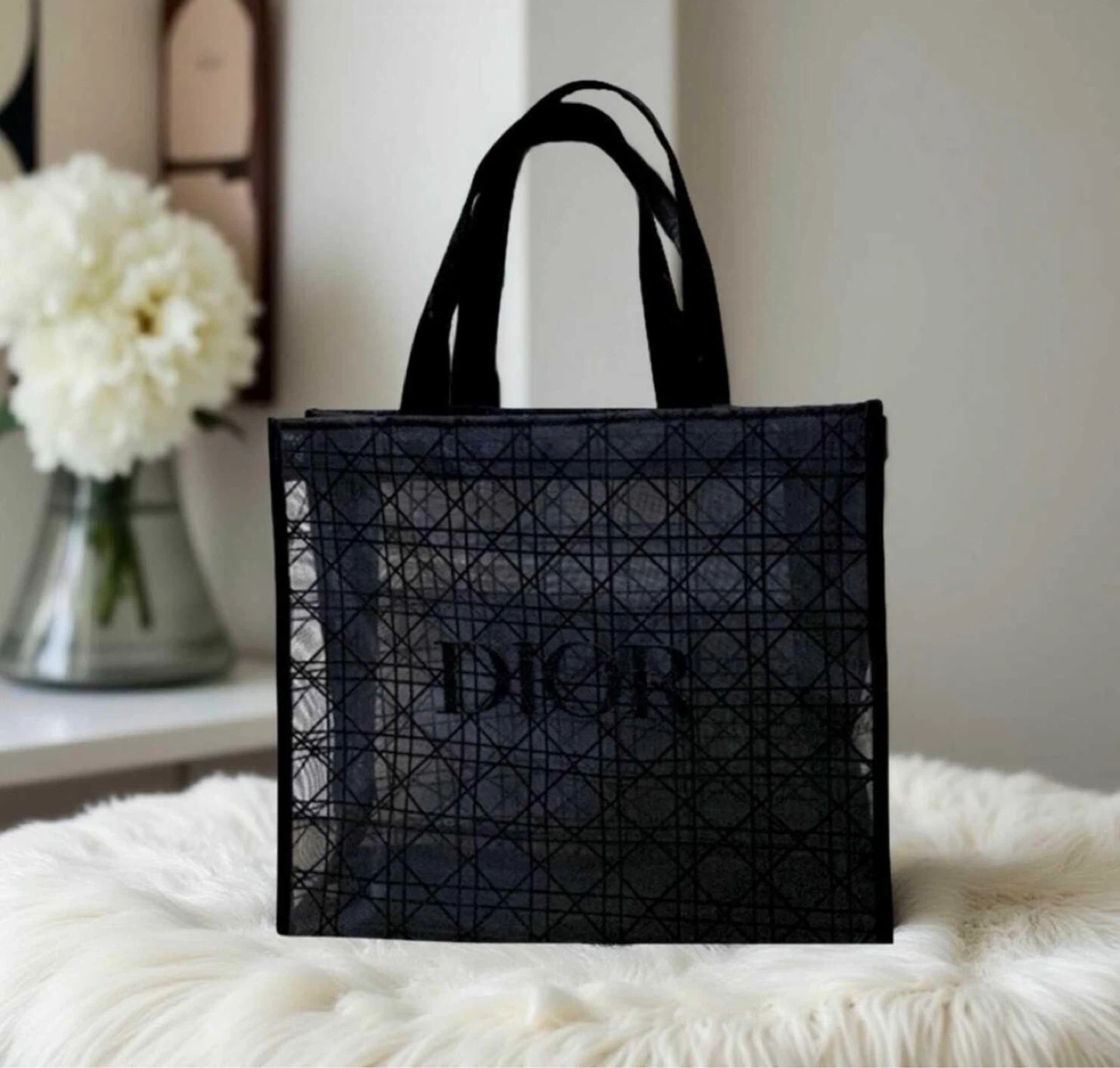 Dior Black Tote Bag