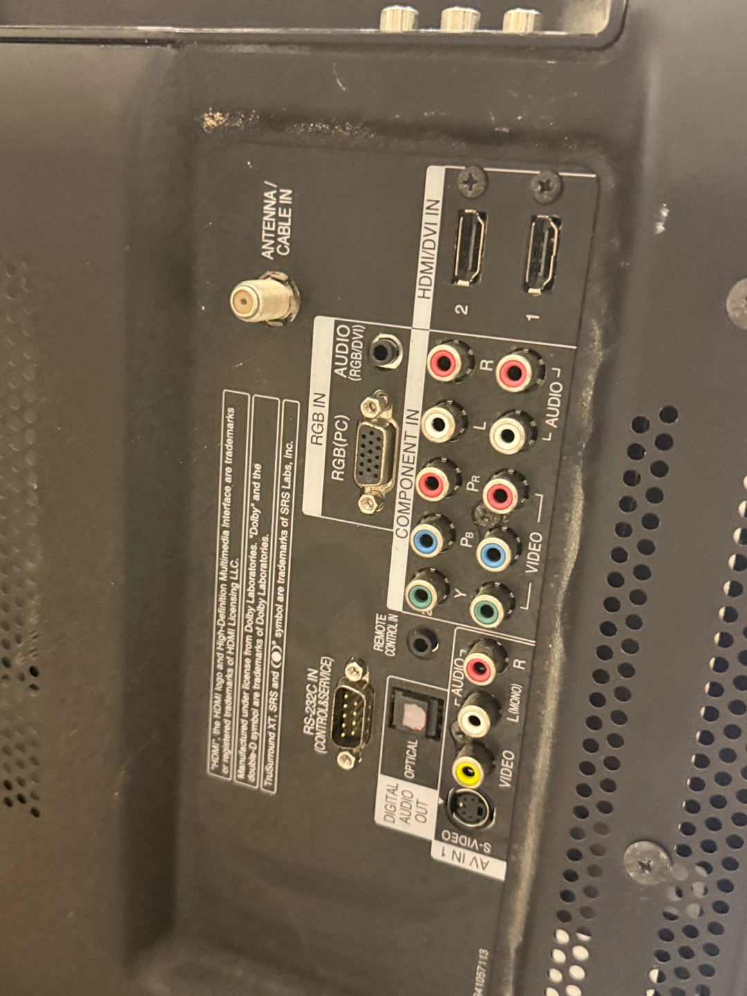 LG 50PG30 Plasma TV - photo 4