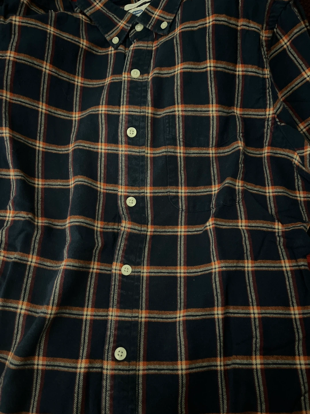 Old Navy Plaid Slim Fit Button-Down Shirt - Size S - photo 2