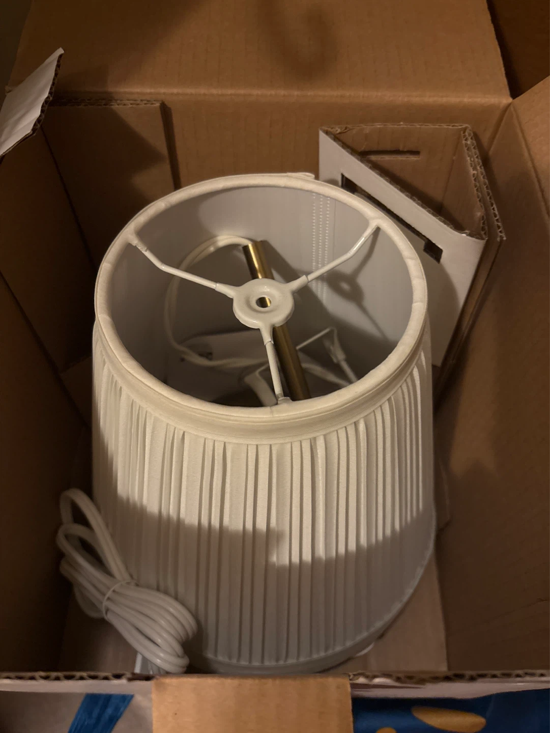 IKEA ÅRSTID Table Lamp Brass/White - photo 2