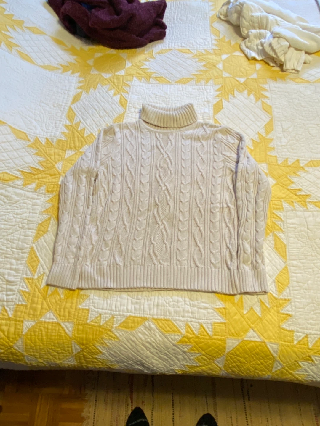 Women’s Pria cable-knit sweater, size L - photo 5