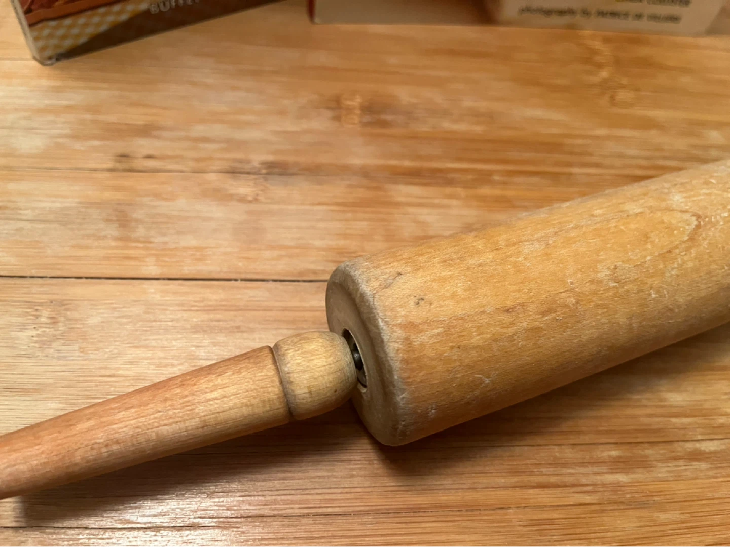 Vintage Wooden Rolling Pin - photo 4