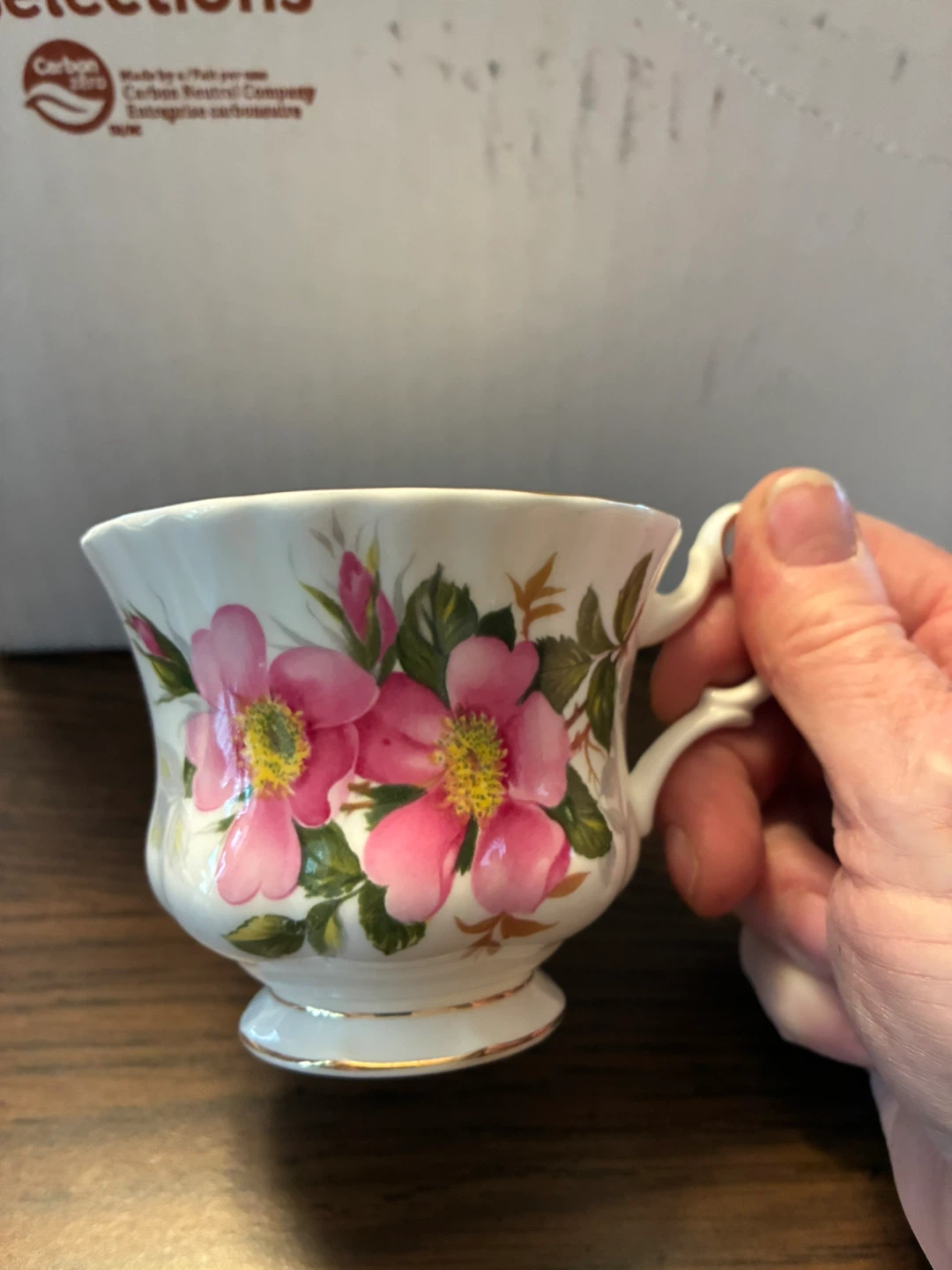 Royal Albert Bone China Teacup & Saucer - Prairie Rose