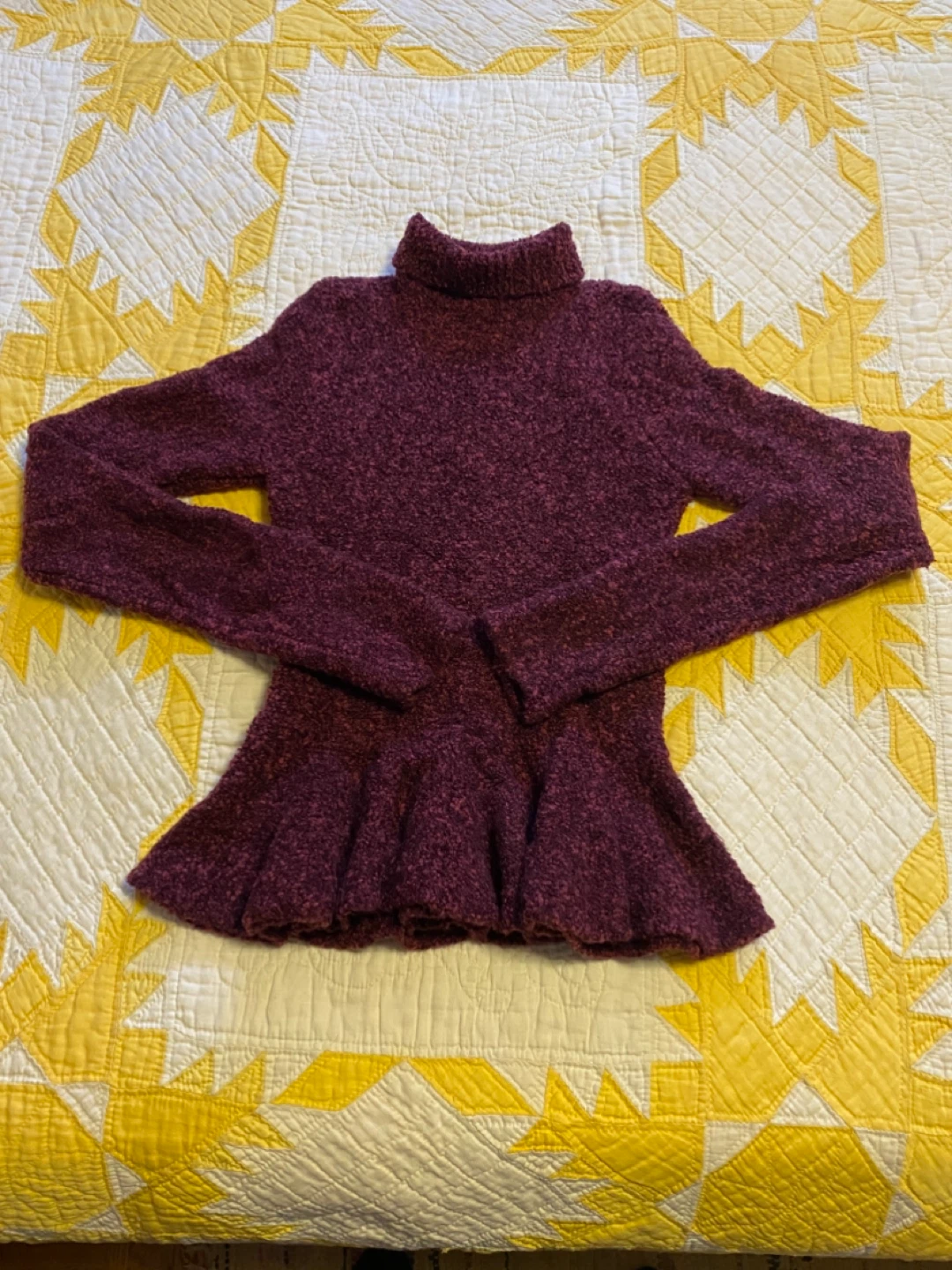 Women’s Moda International sweater - purple, size S - photo 2