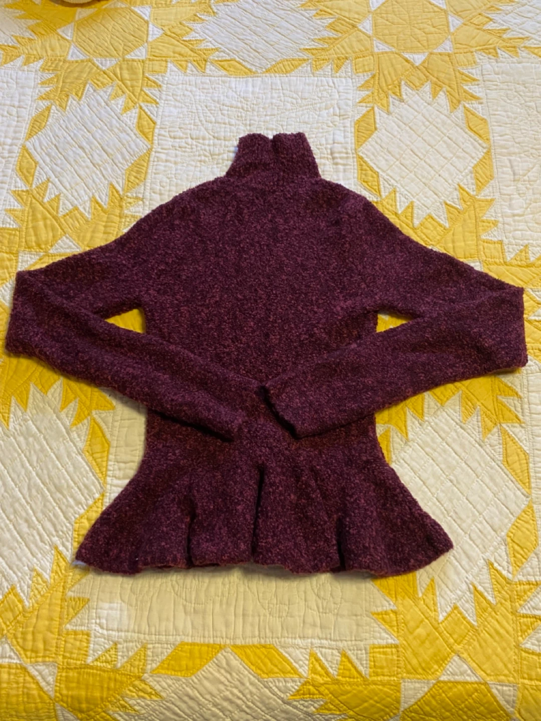Women’s Moda International sweater - purple, size S - photo 3