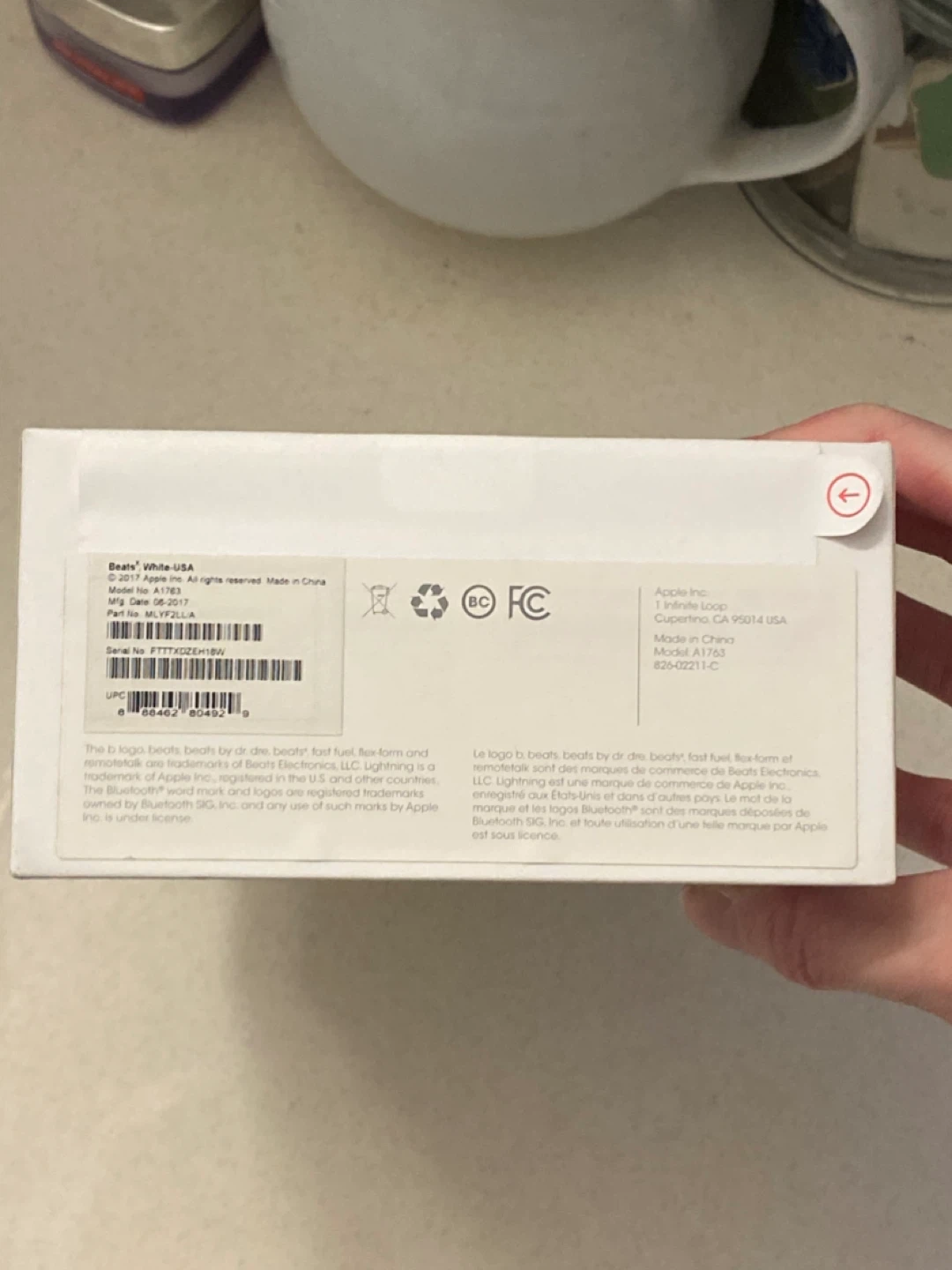 BeatsX by Dr. Dre wireless earphones - sealed in box - photo 5