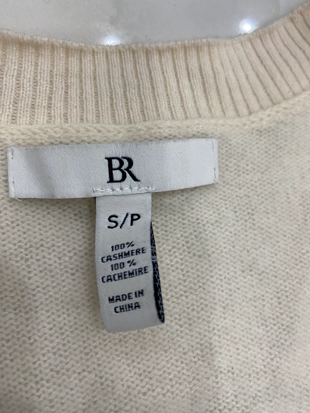 Banana Republic 100% Cashmere V-Neck Sweater - Small/Petite - photo 2