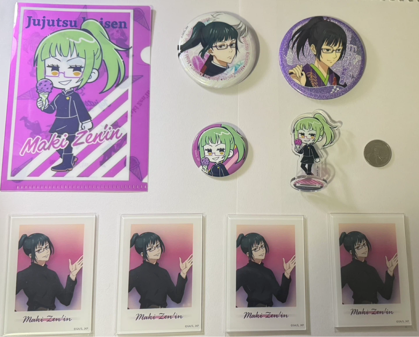 Jujutsu Kaisen Maki Zen'in Merch Bundle