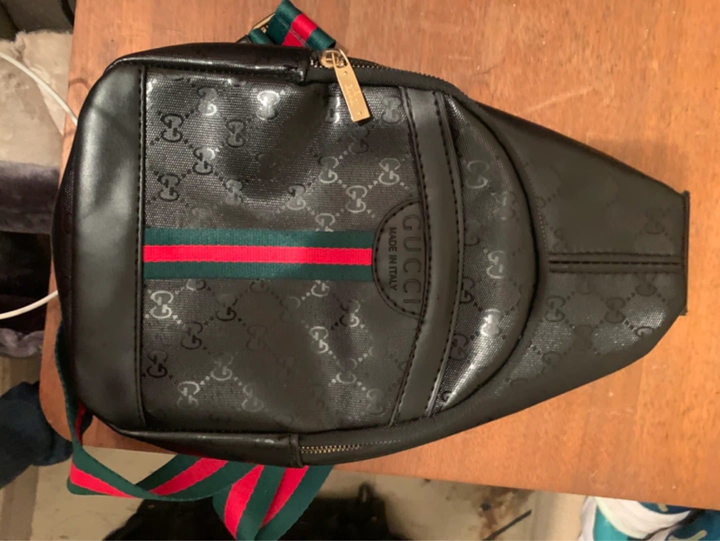 Black Gucci Monogram Belt Bag - photo 2