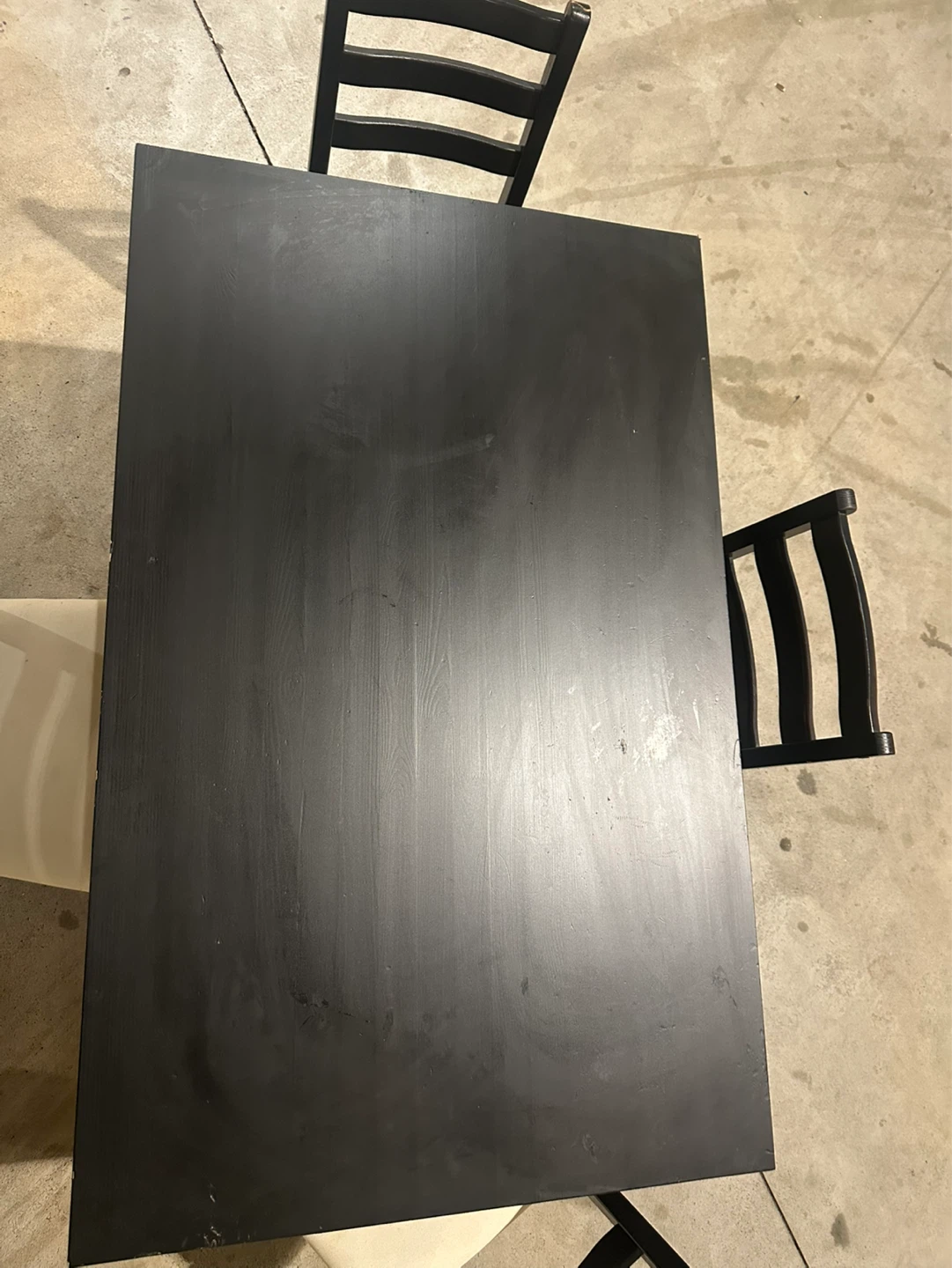 Black table and 4 chairs *FREE DELIVERY - photo 2