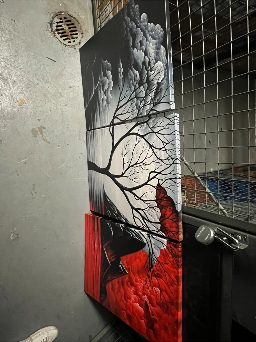 Triptych Tree Canvas Wall Art