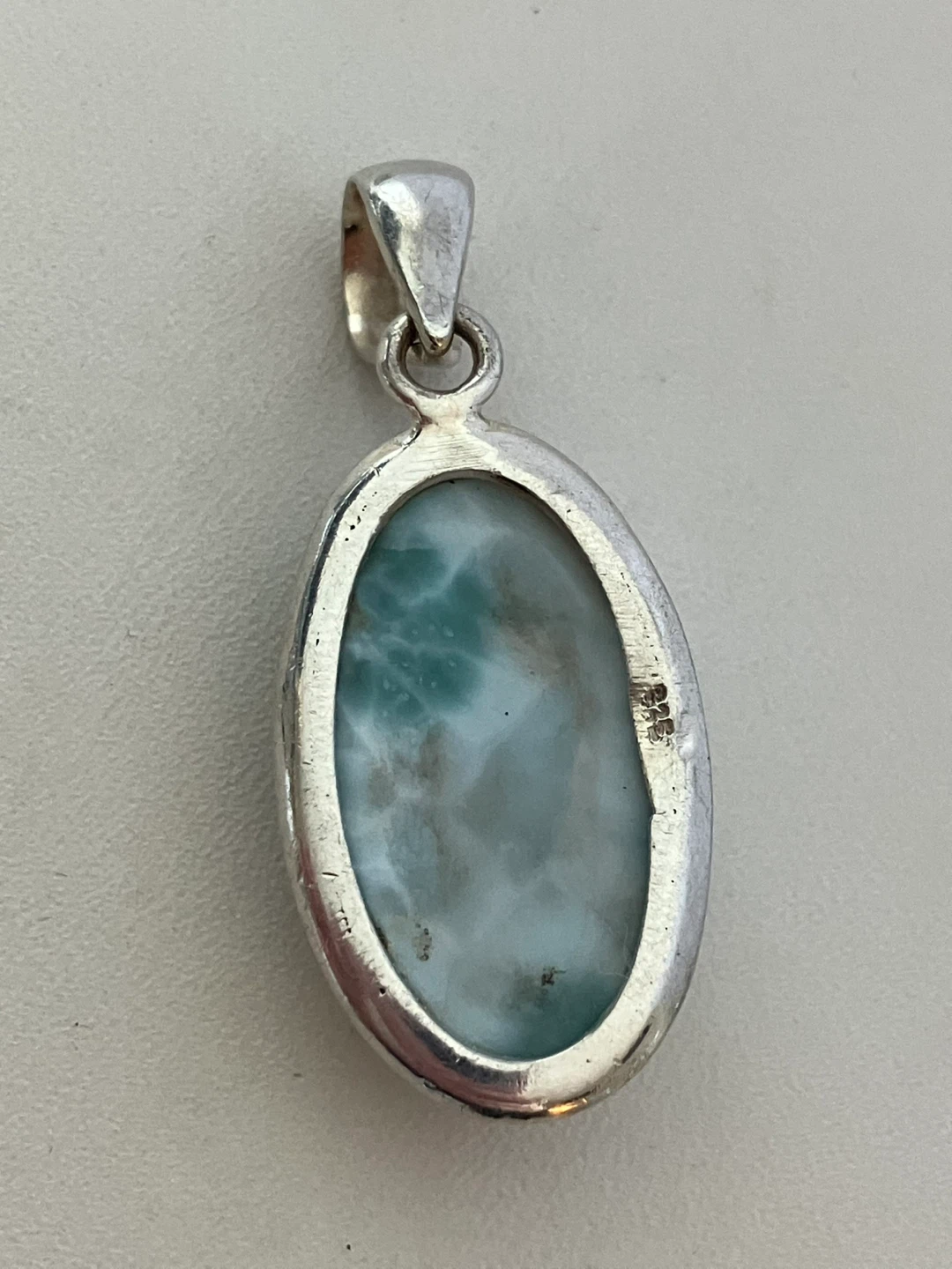 Sterling Silver Larimar Pendant - photo 4
