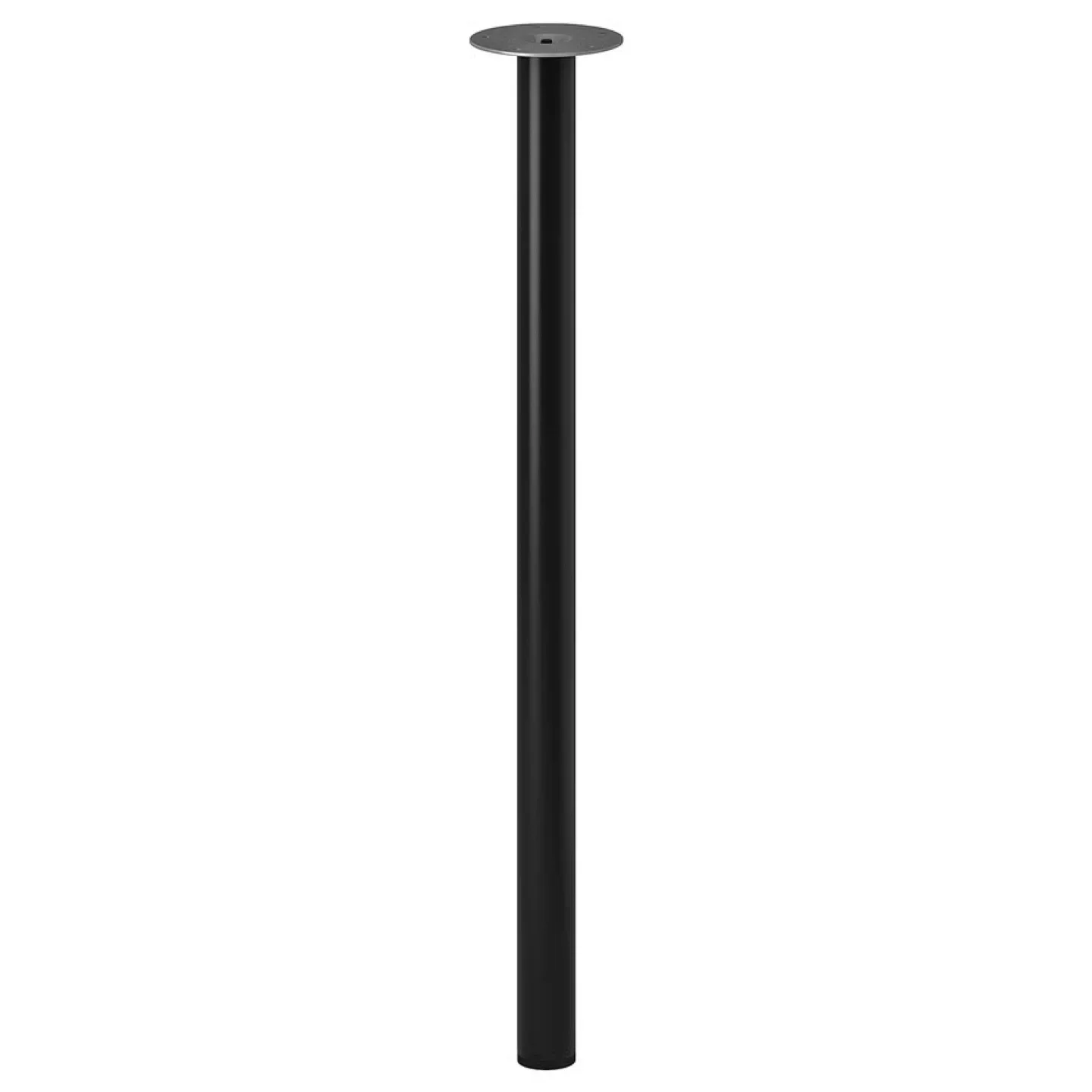 Ikea ADILS Black Table Legs (4x) - 70 cm