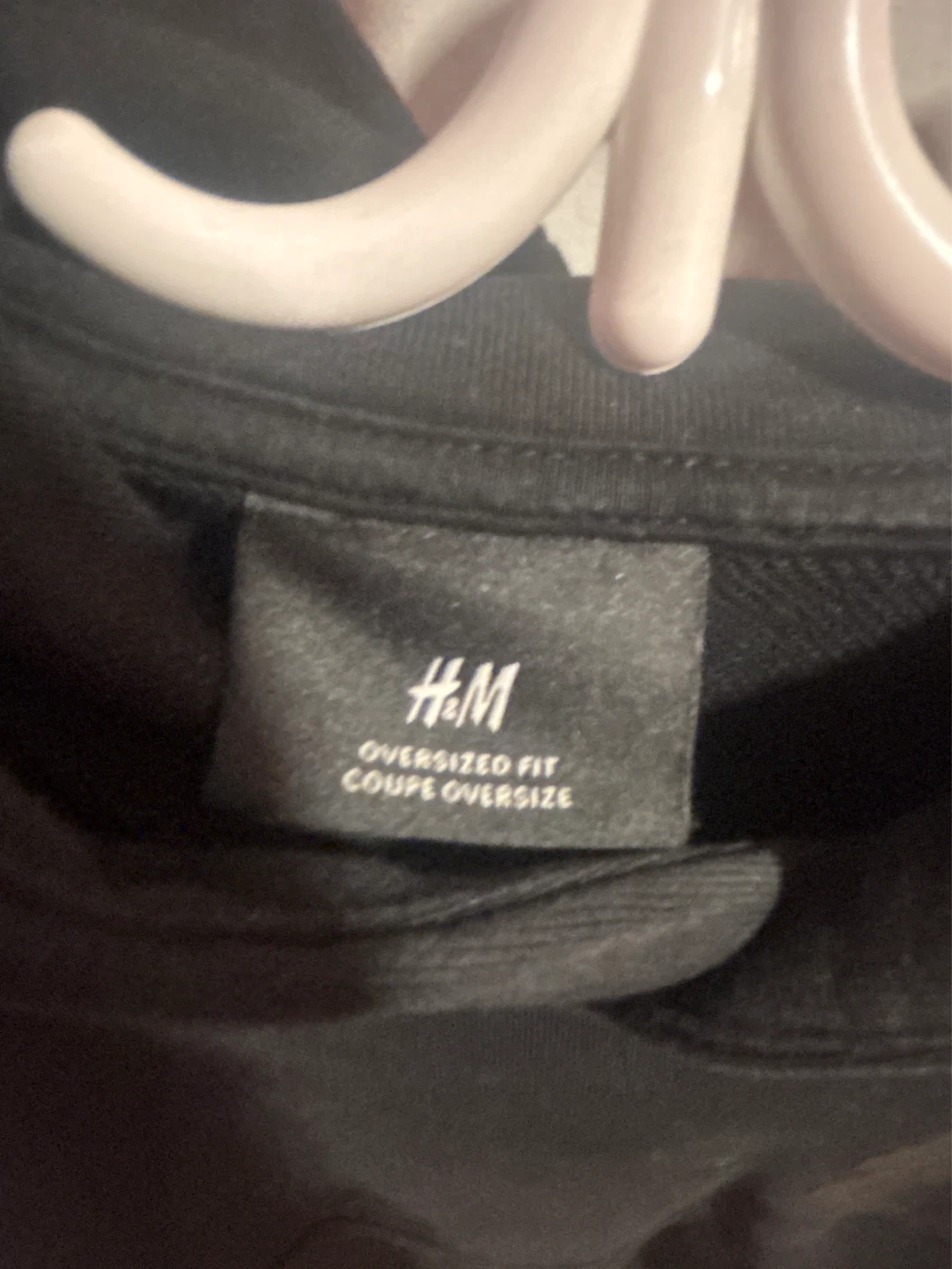 H&M Black Oversized Fit Hoodie - photo 3