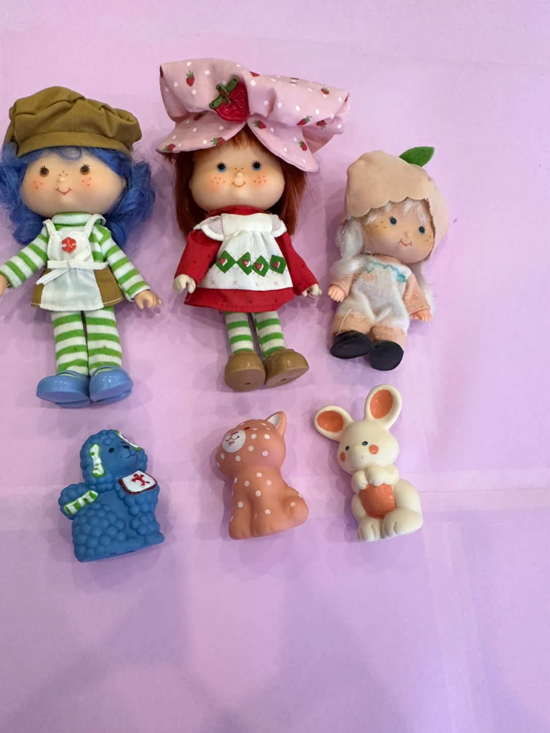 Vintage Strawberry Shortcake dolls lot