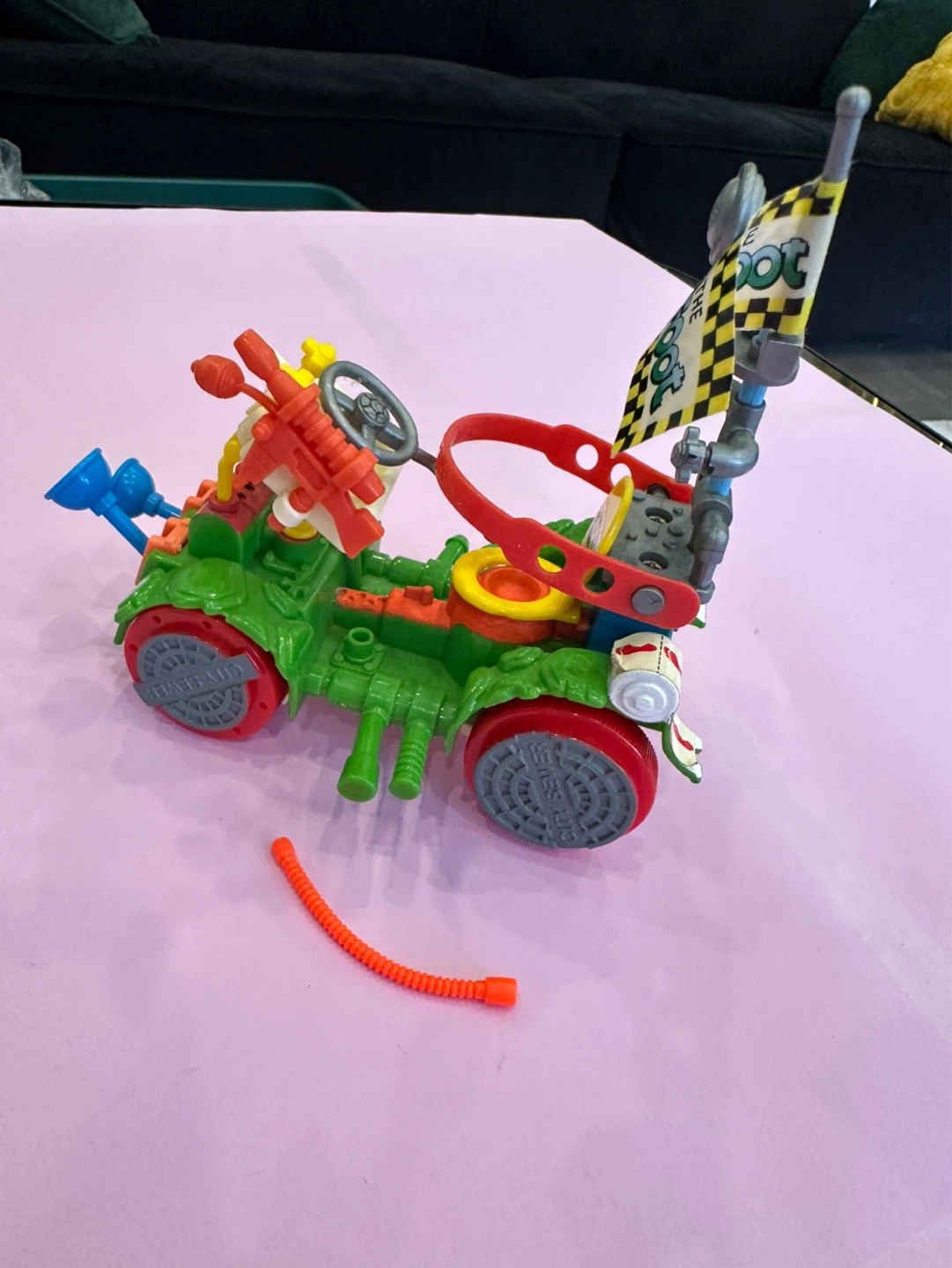 Vintage TMNT Flush the Foot Toilet Tank - photo 5