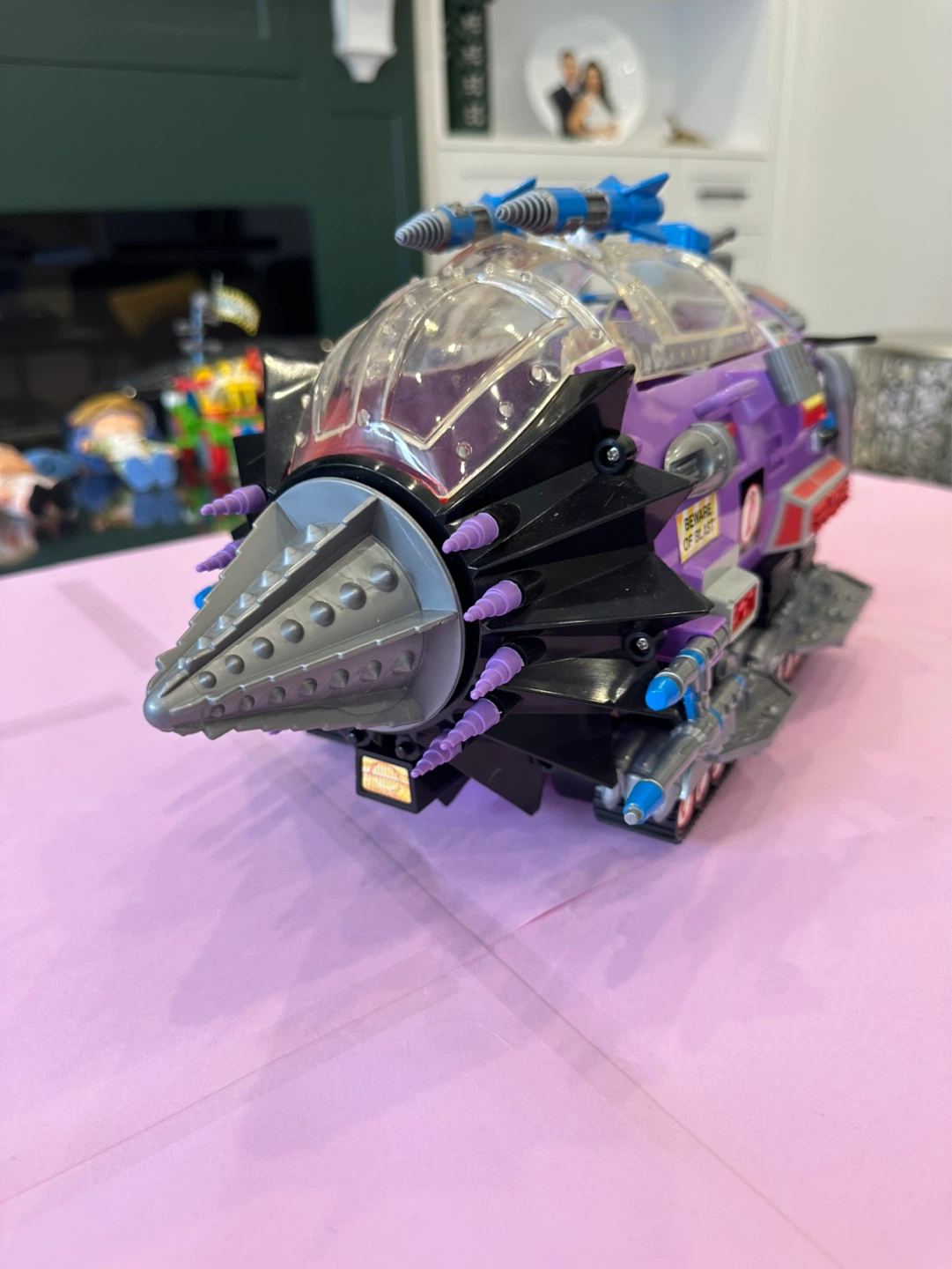 Vintage 1990 TMNT Mutant Module Tank - photo 2