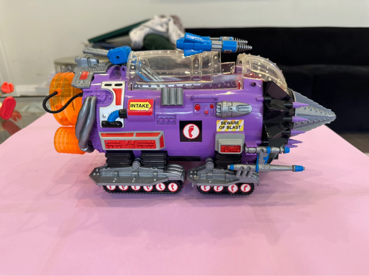 Vintage 1990 TMNT Mutant Module Tank - photo 4