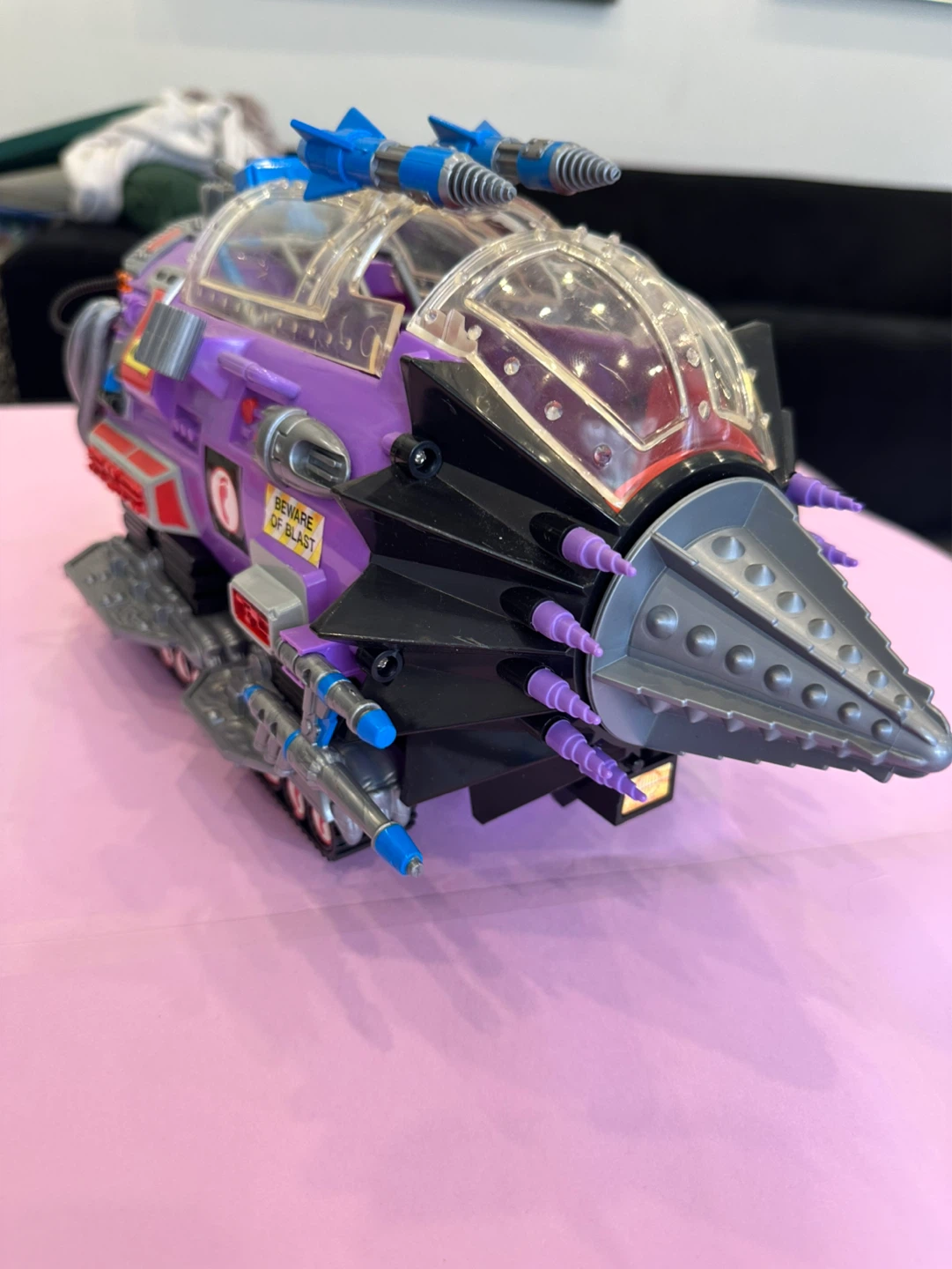 Vintage 1990 TMNT Mutant Module Tank