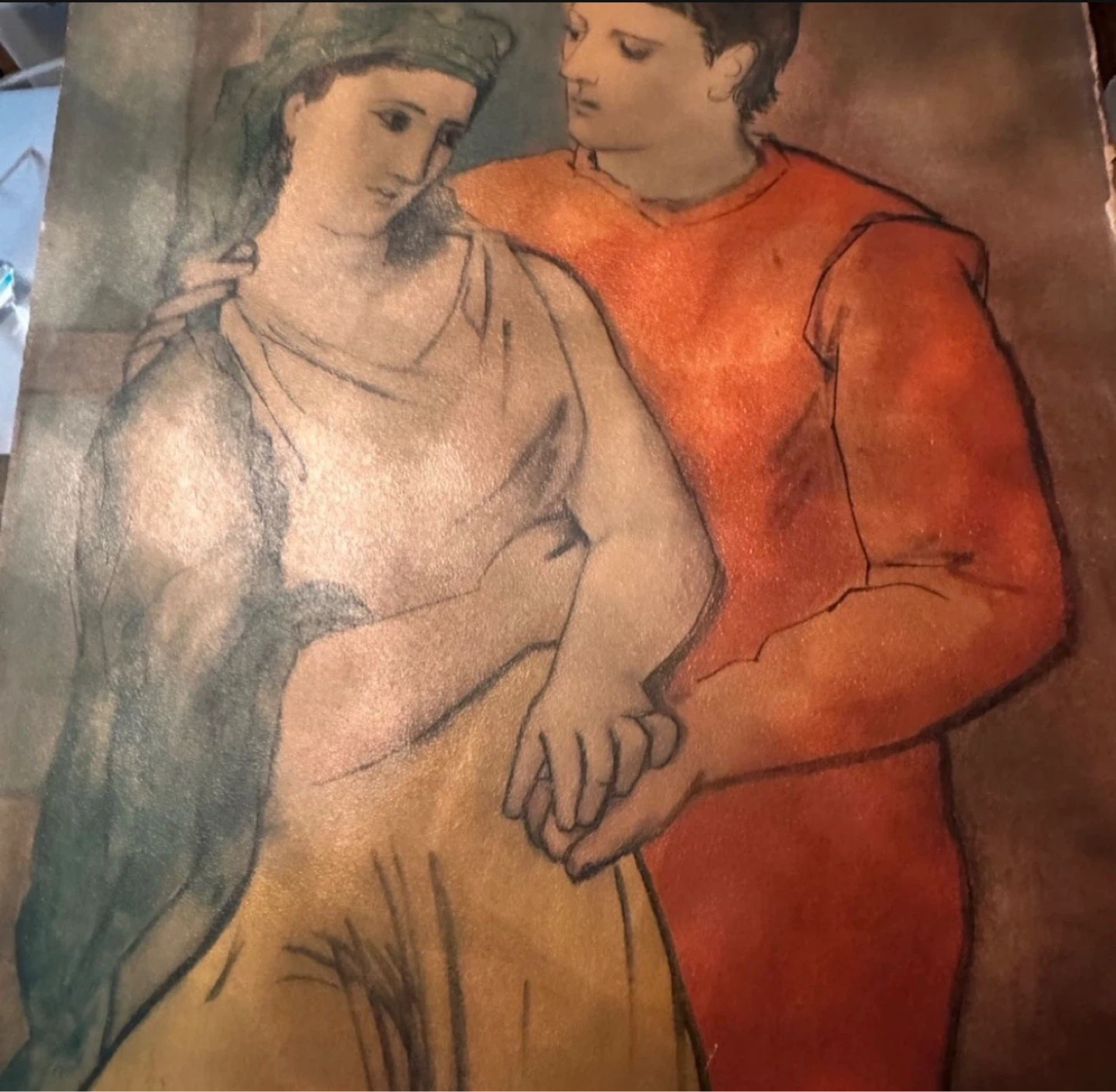 The Lovers By Pablo Picasso 1923