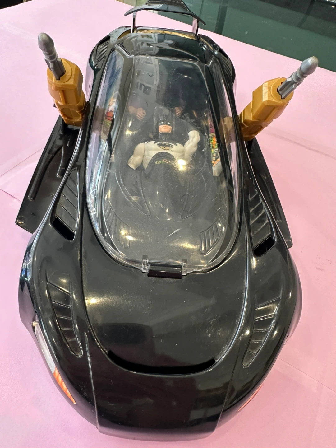 Vintage Batman Batmobile w Bruce Wayne
