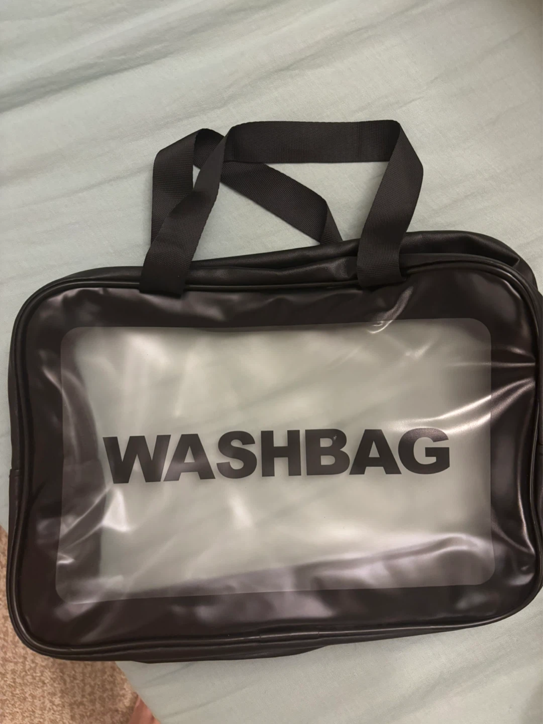 Black Travel Pouch/Bag