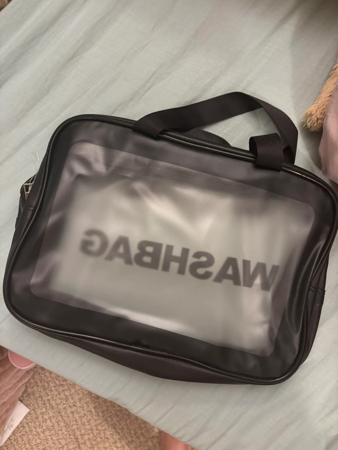 Black Travel Pouch/Bag - photo 2