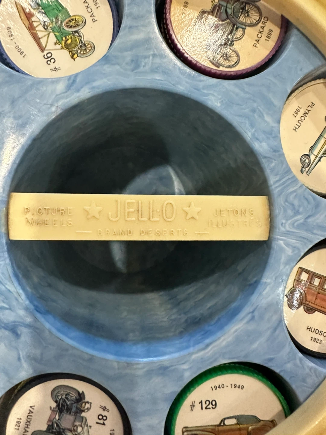 Vintage 1961 Jell-O Famous Cars Coin Collection - photo 2