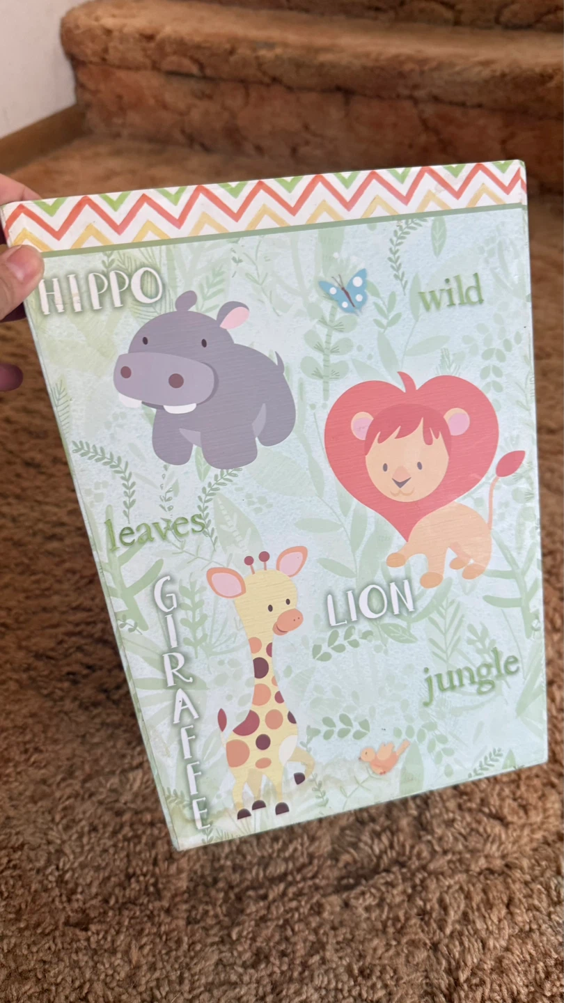 Safari Animal Storage Bin - photo 3