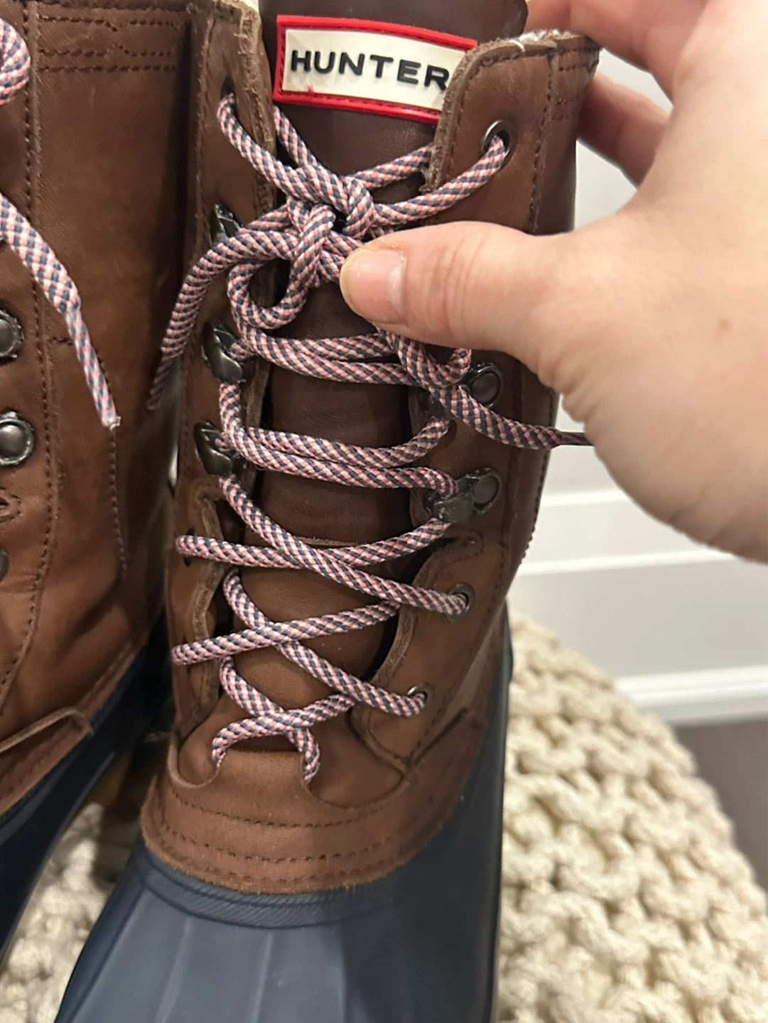 Hunter Women’s Leather Sherpa Boots - photo 2