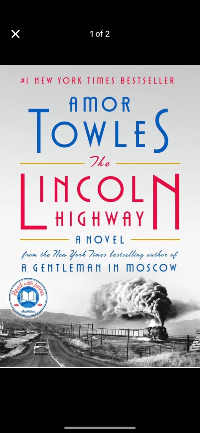 The Lincoln Highway by Amor Towles Novel