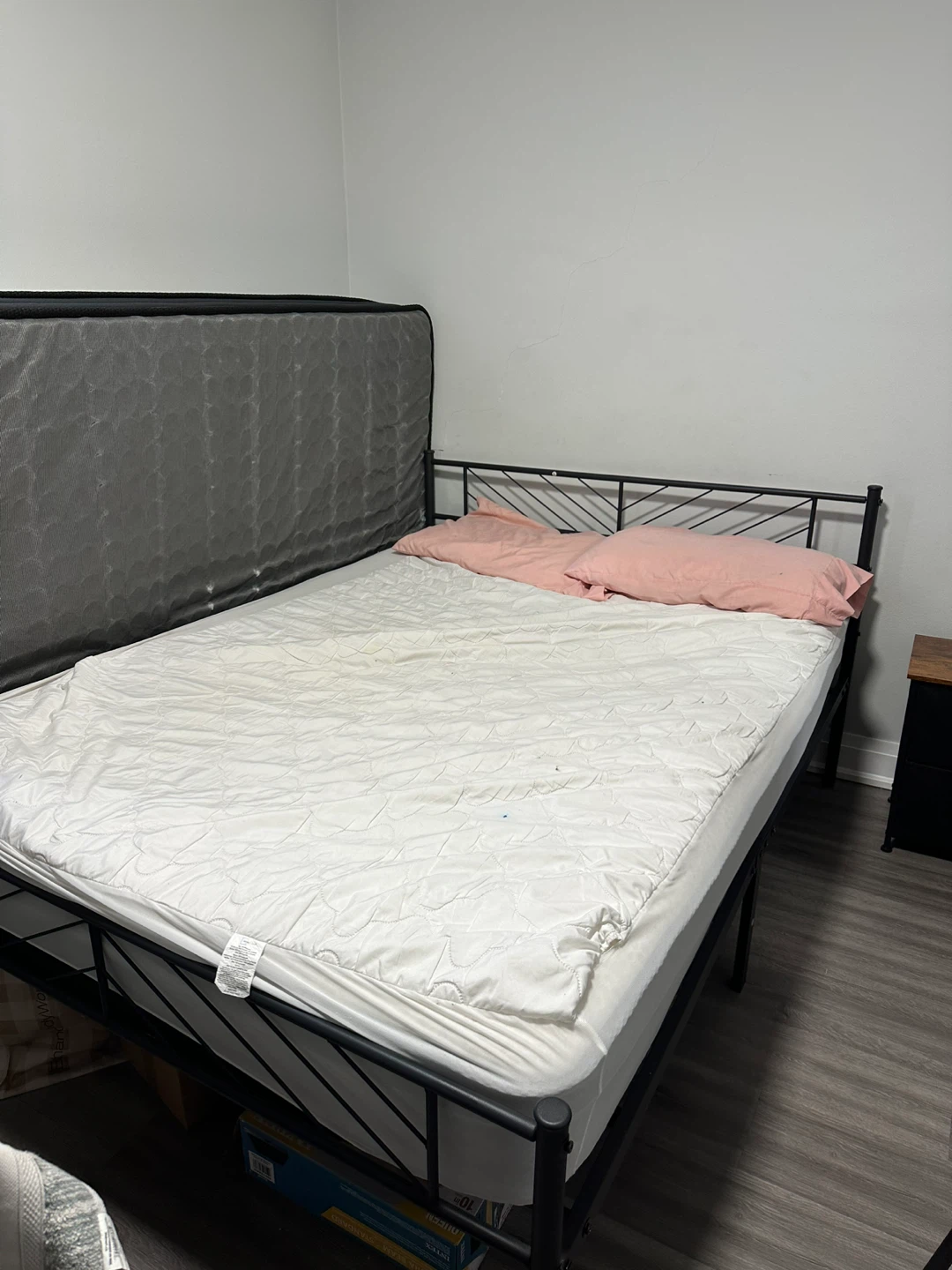 Double/full Size Bed Frame with Mattress