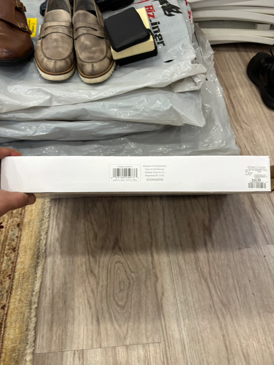 Dublin Collection Crystal Rectangular Tray - photo 4