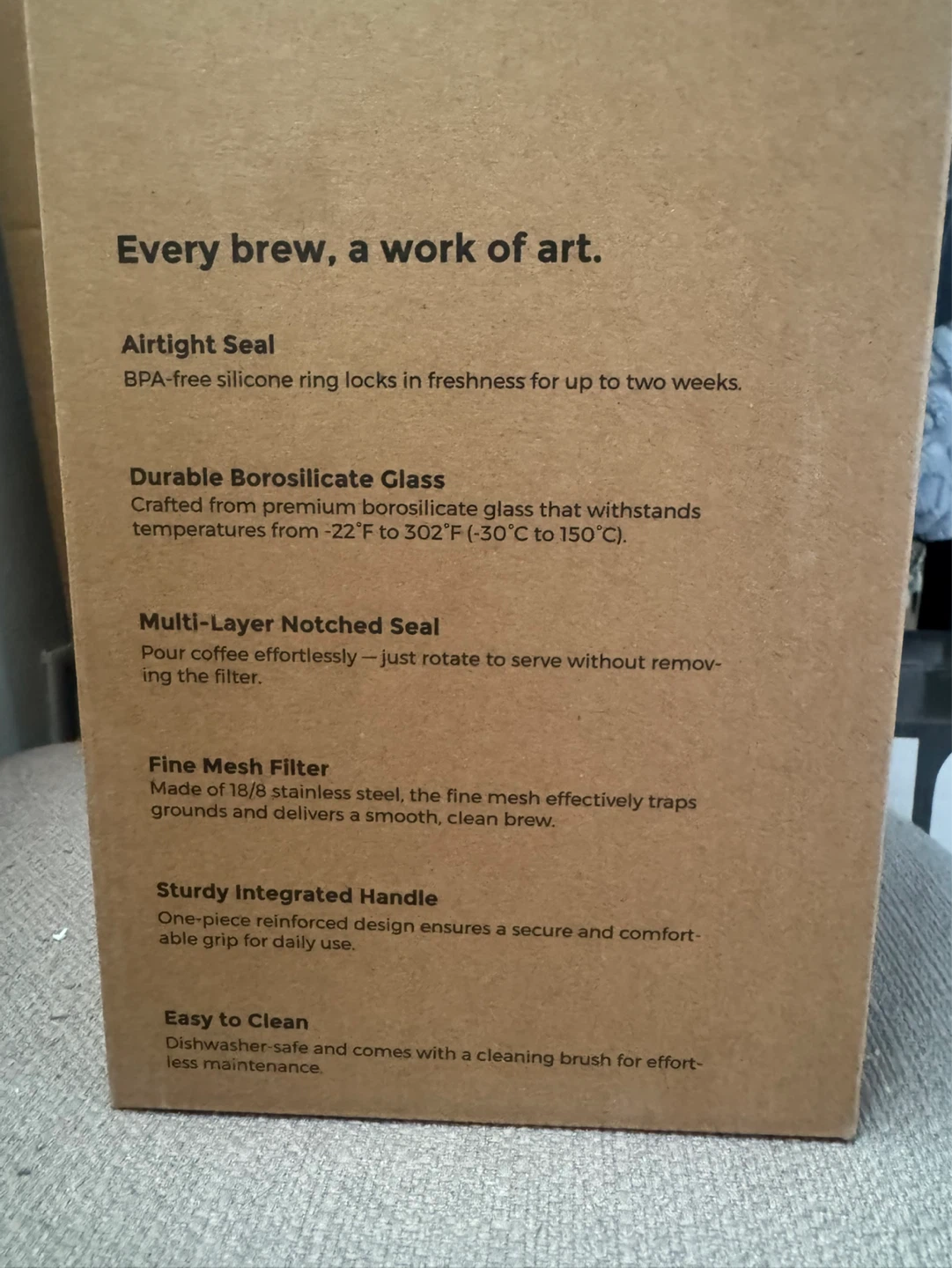 carrottimes Cold Brew Coffee Maker - photo 5
