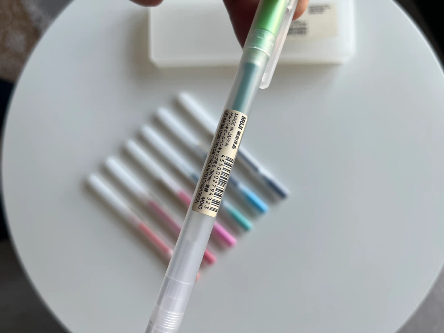 MUJI Gel Pens 0.38mm - Set of 7 - photo 2