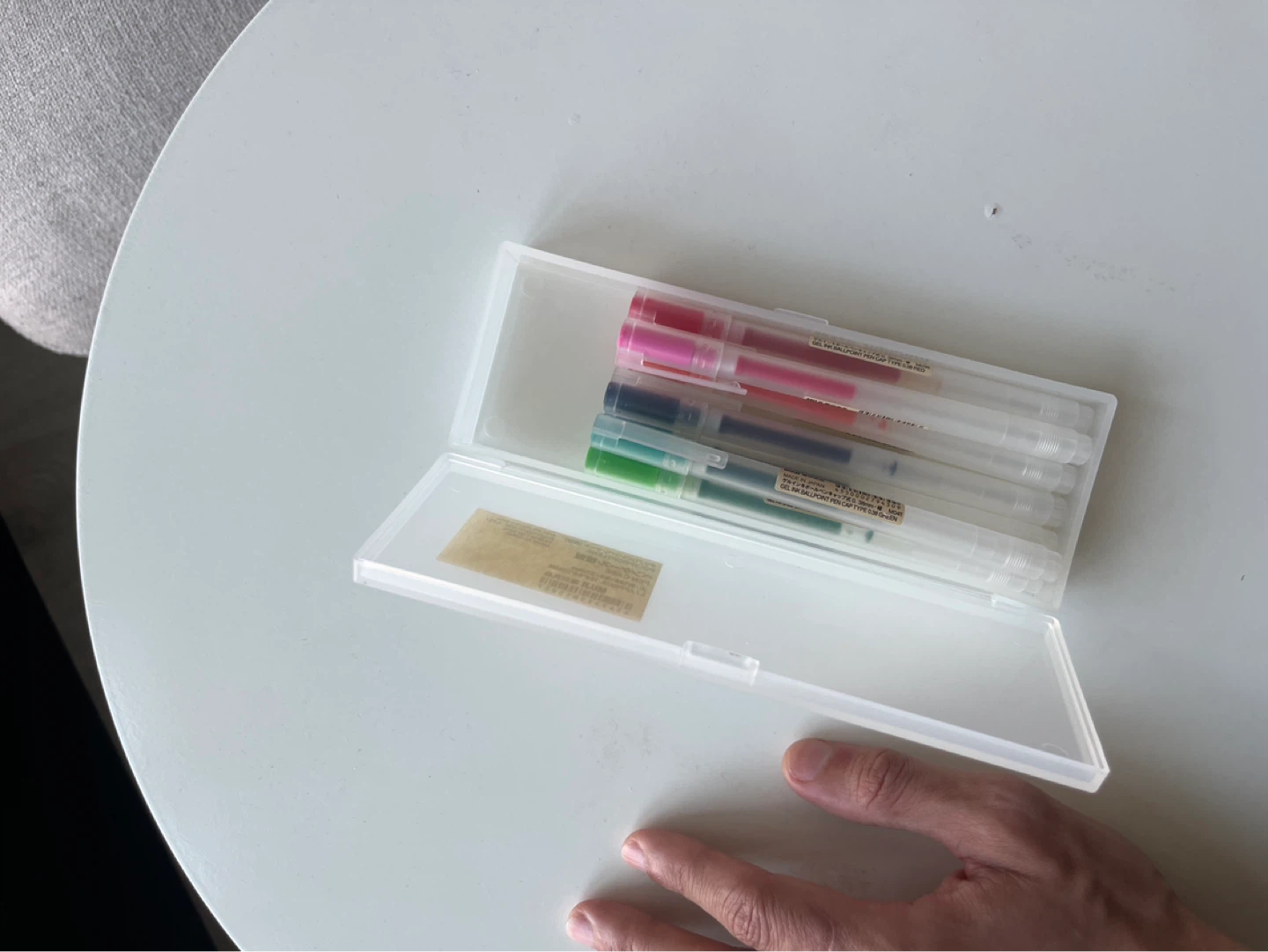 MUJI Gel Pens 0.38mm - Set of 7 - photo 5