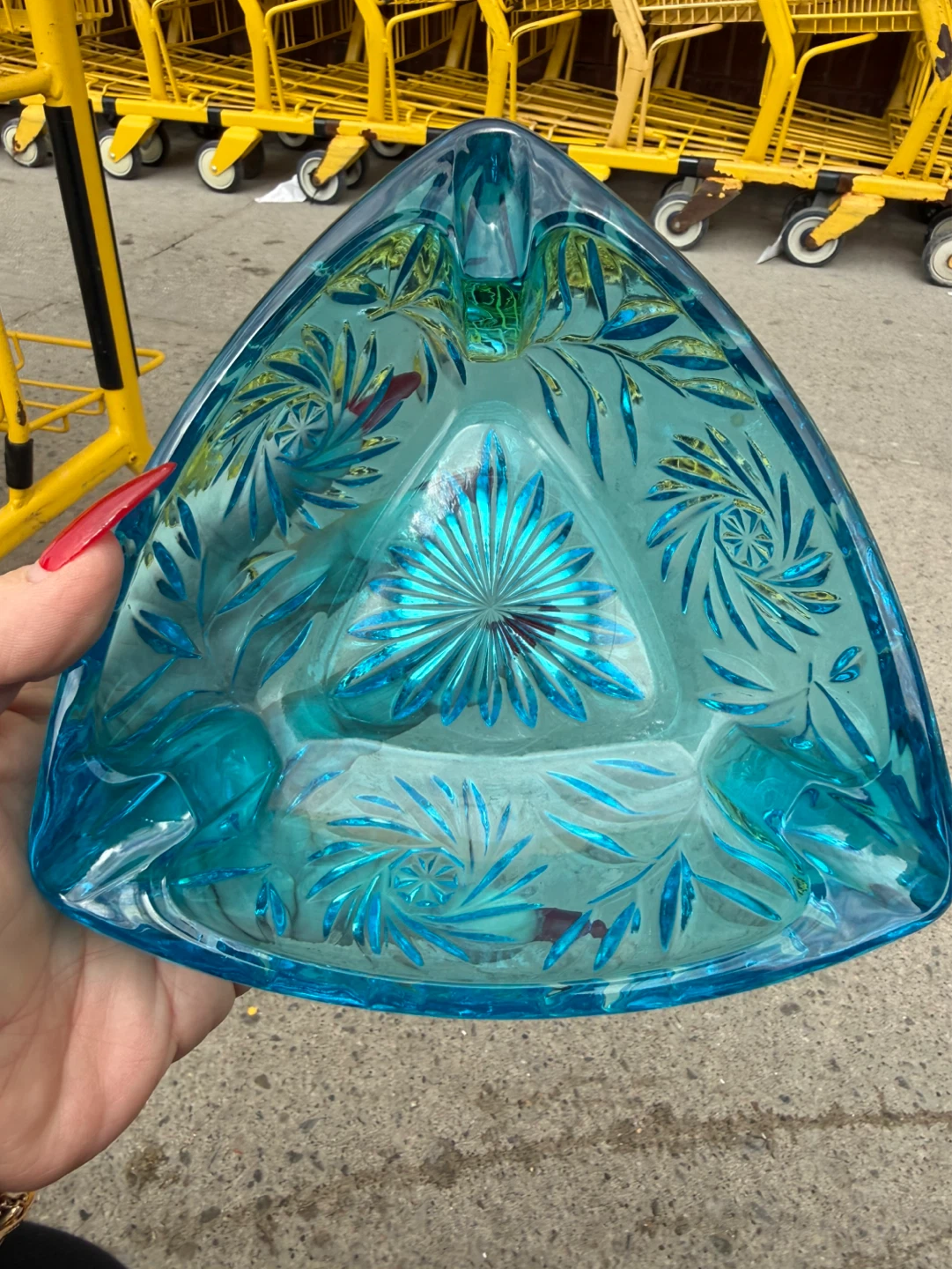 Atlas Aqua Vintage Glass