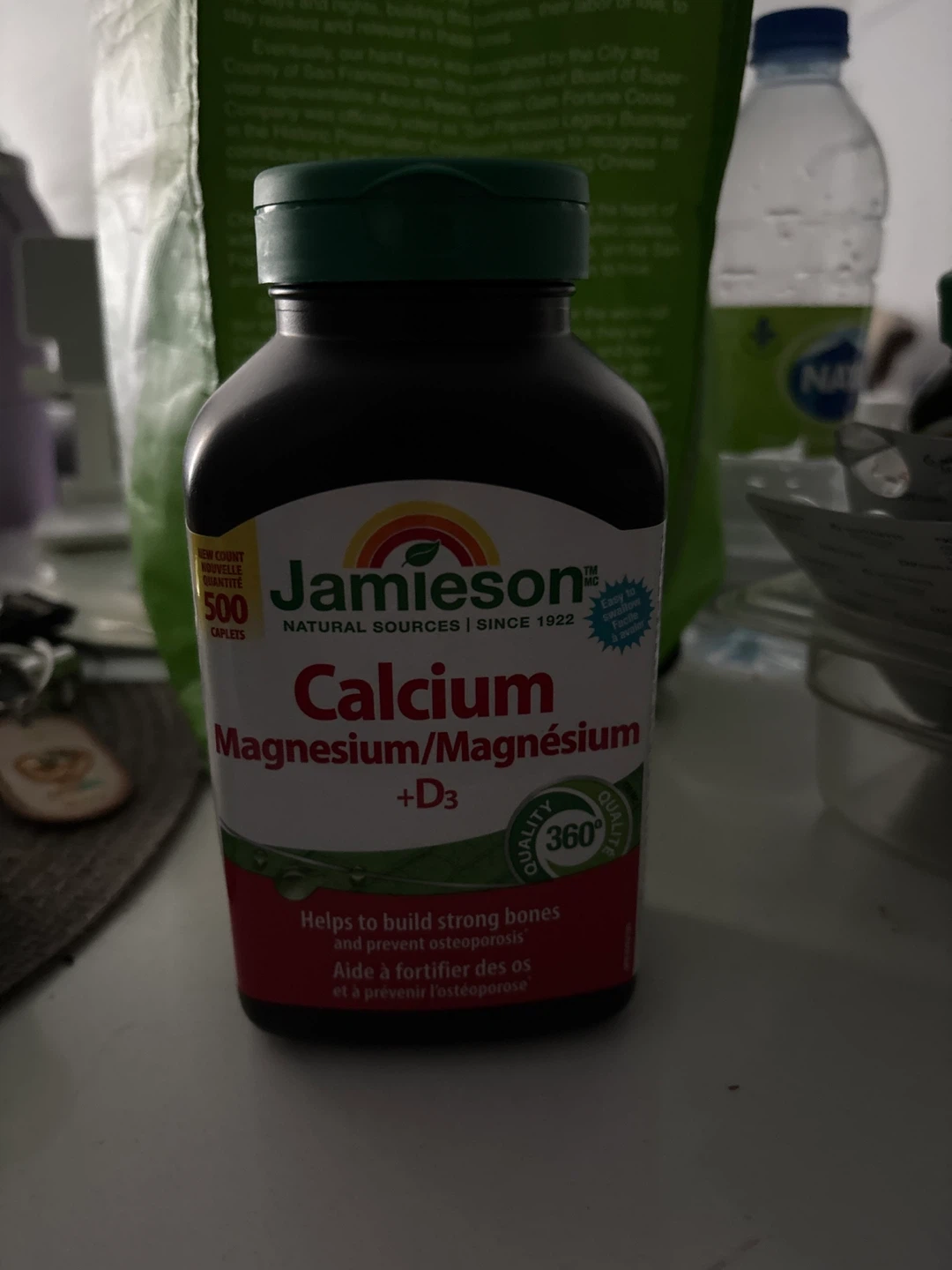 Jamieson Calcium Magnesium + D3 Caplets