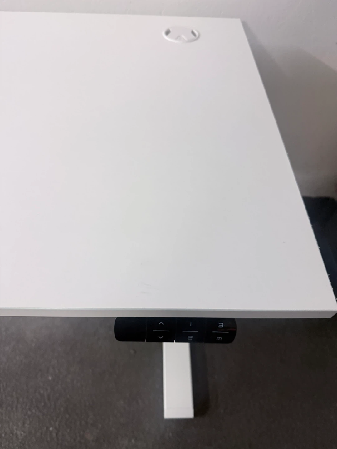 White Adjustable Standing Desk - photo 2
