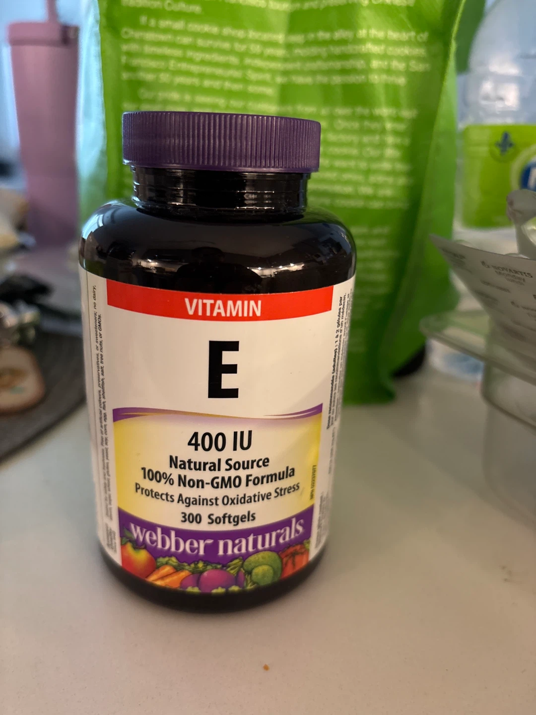 Webber Naturals Vitamin E 400 IU Softgels