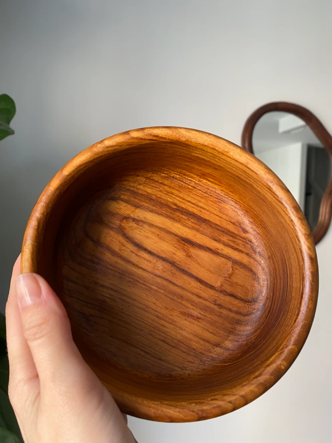 Handmade Teak Wood Bowls - photo 2